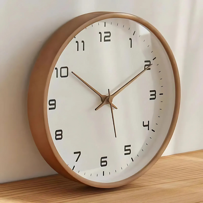 Minimalist Wooden Wall Clock for Indoor Use 2