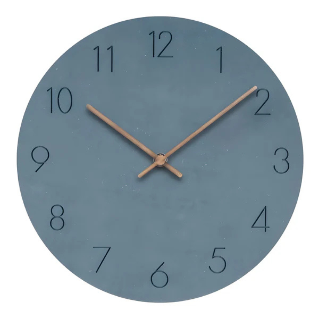 Modern Wall Clock – Minimalist Design with Quiet Mechanism 0