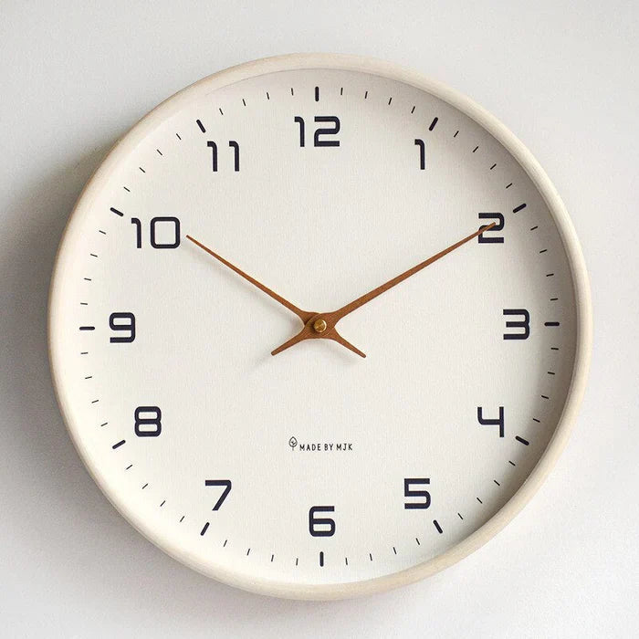 Modern Wall Clock – Silent Mechanism with Natural Design 4