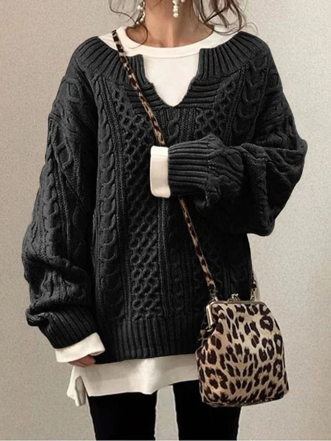 Danica - Oversized Sweater - Chic - Modern Style - Ideal for Winter