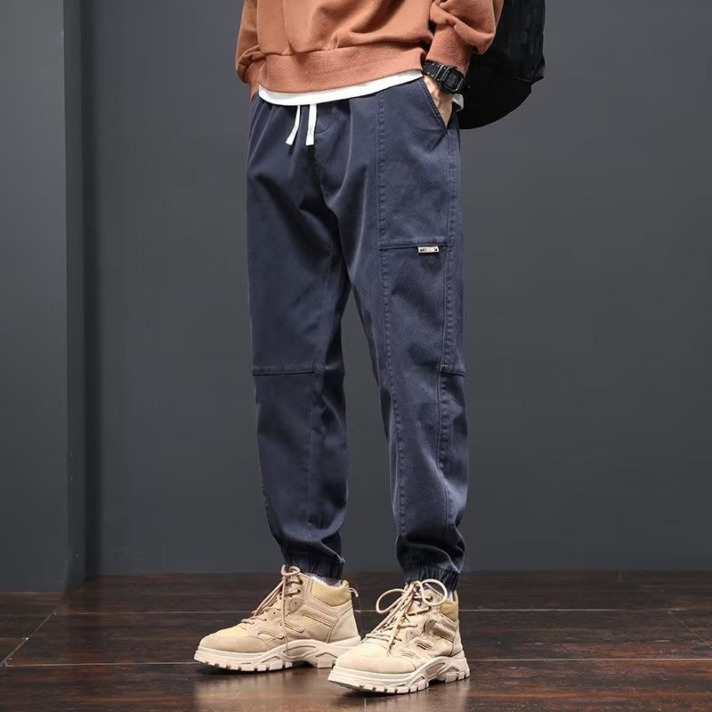Men's Comfortable Loose Fit Wide Cargo Pants | Ideal for Everyday Wear