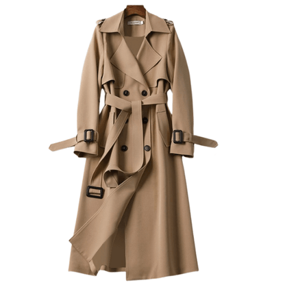 Paige - Vintage Trendy Trench Coat - For Women | Modern Style