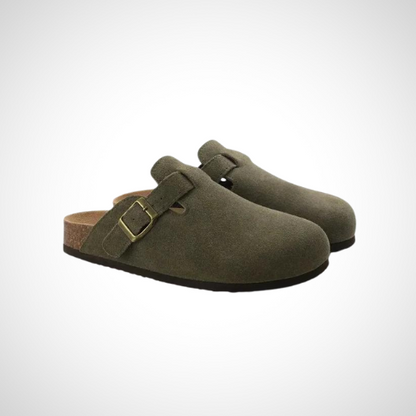 Gary - Suede Clogs - Casual - Modern Style - Everyday Wear