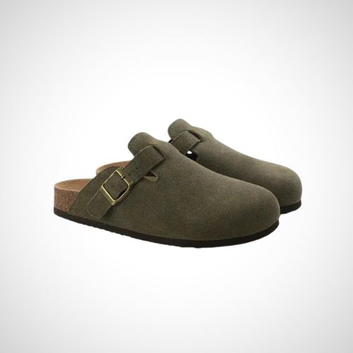 Gary - Suede Clogs - Casual - Modern Style - Everyday Wear