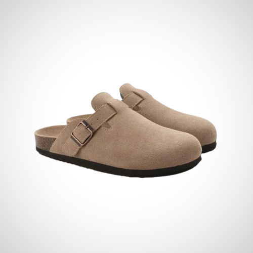 Gary - Suede Clogs - Casual - Modern Style - Everyday Wear