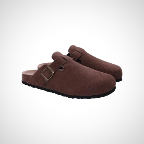 Gary - Suede Clogs - Casual - Modern Style - Everyday Wear