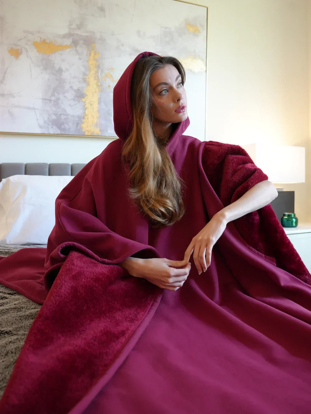 Oversized Hoodie Blanket – Lightweight and Comfortable Design 4