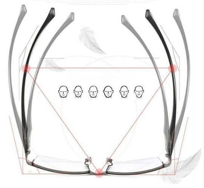 Progressive Reading Glasses – Multi-Zone Lens for Clear Vision