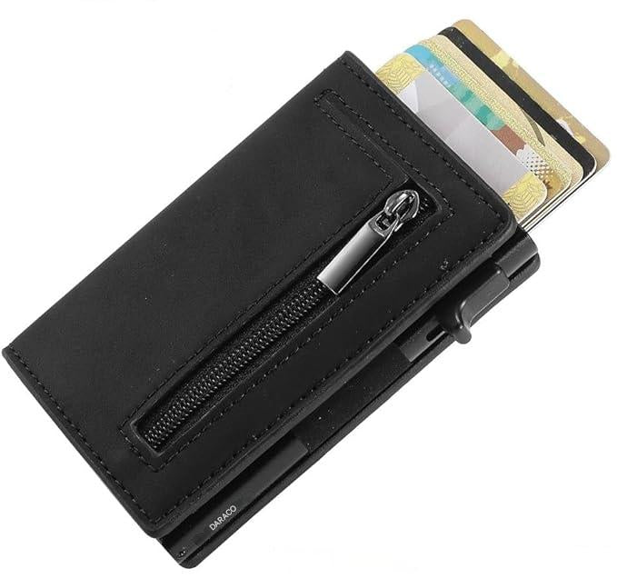 RFID-Protected Slim Wallet – Compact Design with Coin Pocket 7