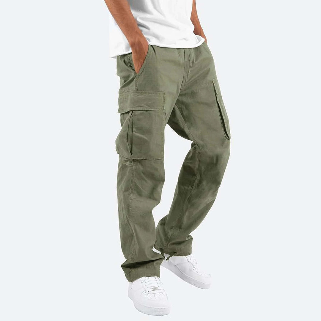 Men's Practical Grey Cargo Pants | Perfect for Casual Days