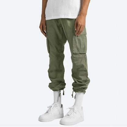 Men's Practical Grey Cargo Pants | Perfect for Casual Days
