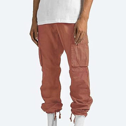 Men's Practical Grey Cargo Pants | Perfect for Casual Days