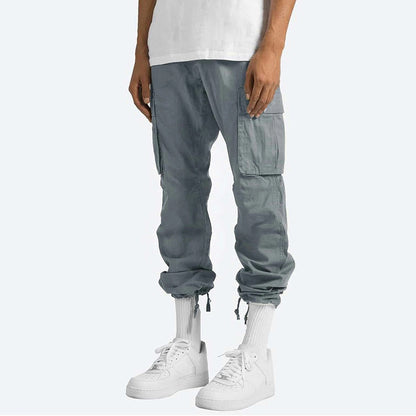 Men's Practical Grey Cargo Pants | Perfect for Casual Days