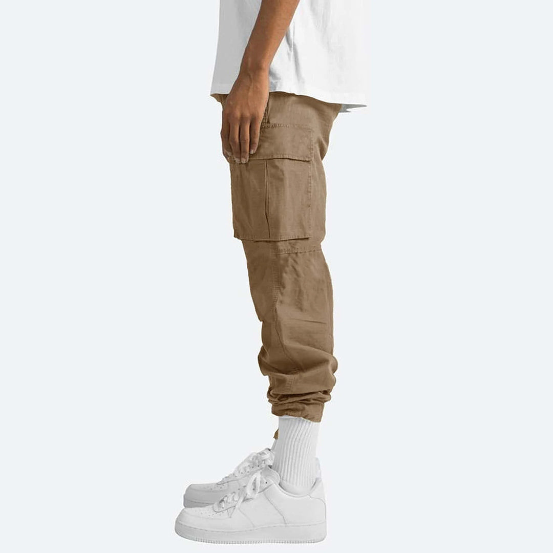 Men's Practical Grey Cargo Pants | Perfect for Casual Days