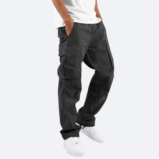 Men's Practical Grey Cargo Pants | Perfect for Casual Days