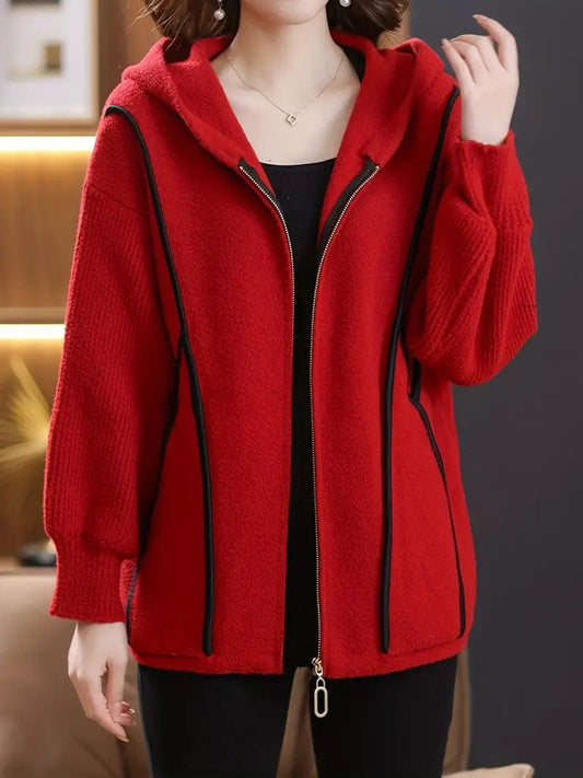 Teresa - Hooded Jacket - Casual - Modern Style -  Ideal for Winter