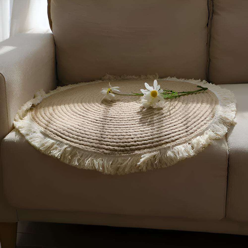 Round Braided Carpet for Home Decor 1