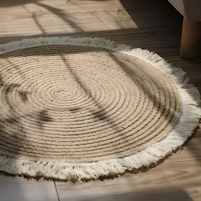 Round Braided Carpet for Home Decor 4