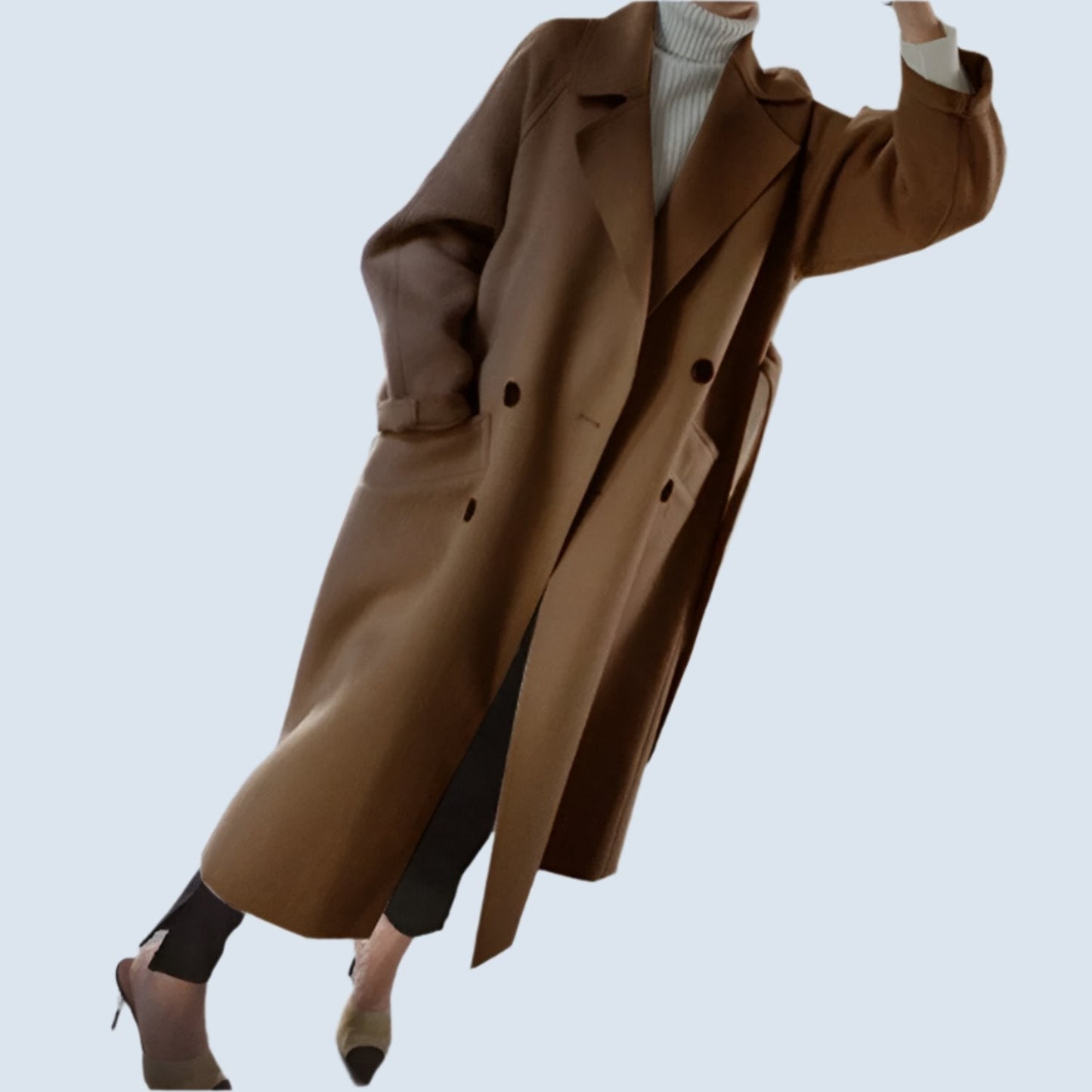 Piripi - Trench Coat - Classic - Tailored Fit - Ideal for Autumn/Winter