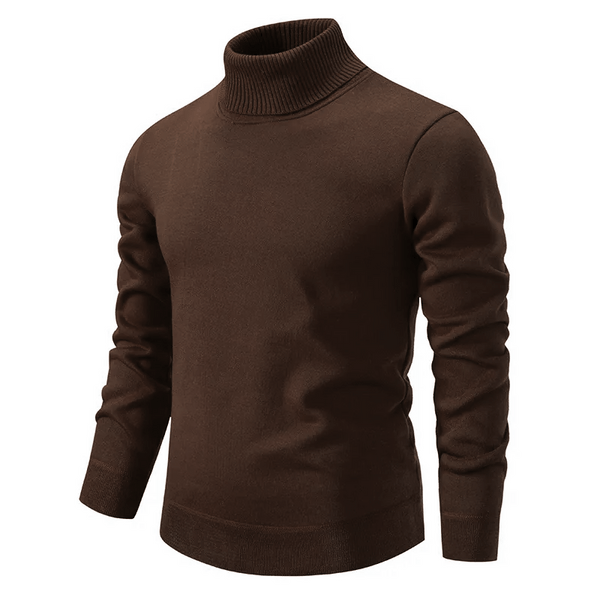 Seth - Men's Turtleneck Jumper - Elegant - High-Quality Modern Style - Ideal for Winter