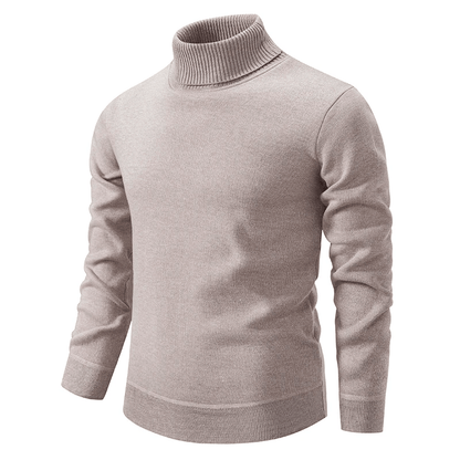 Seth - Men's Turtleneck Jumper - Elegant - High-Quality Modern Style - Ideal for Winter