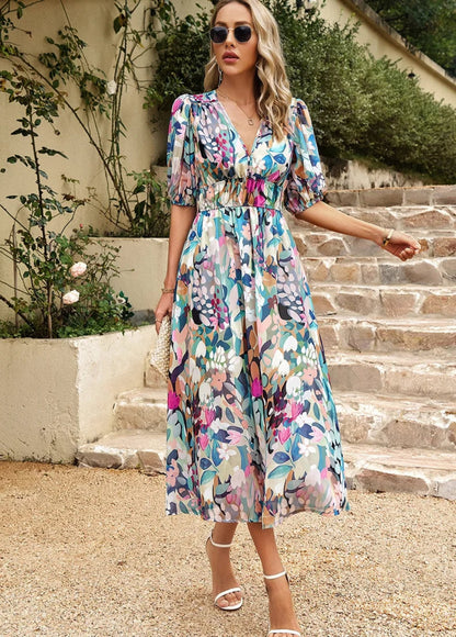 Joy - Midi Dress - Elegant - Lightweight - Ideal for Summer