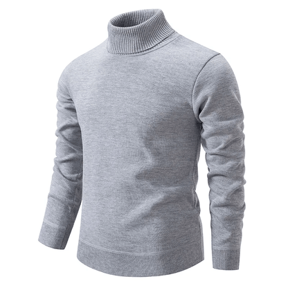 Seth - Men's Turtleneck Jumper - Elegant - High-Quality Modern Style - Ideal for Winter