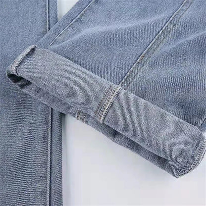 Women's Vintage Bold Red Star Flare Jeans | Perfect for Casual Days