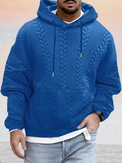 Wade - Men's Hooded Sweater - Casual - Modern Style - Ideal for Winter