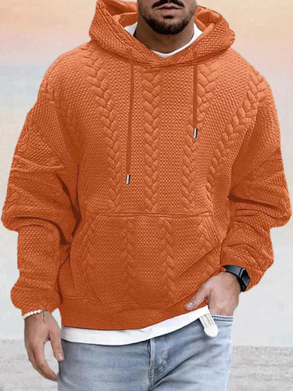 Wade - Men's Hooded Sweater - Casual - Modern Style - Ideal for Winter