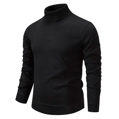 Seth - Men's Turtleneck Jumper - Elegant - High-Quality Modern Style - Ideal for Winter