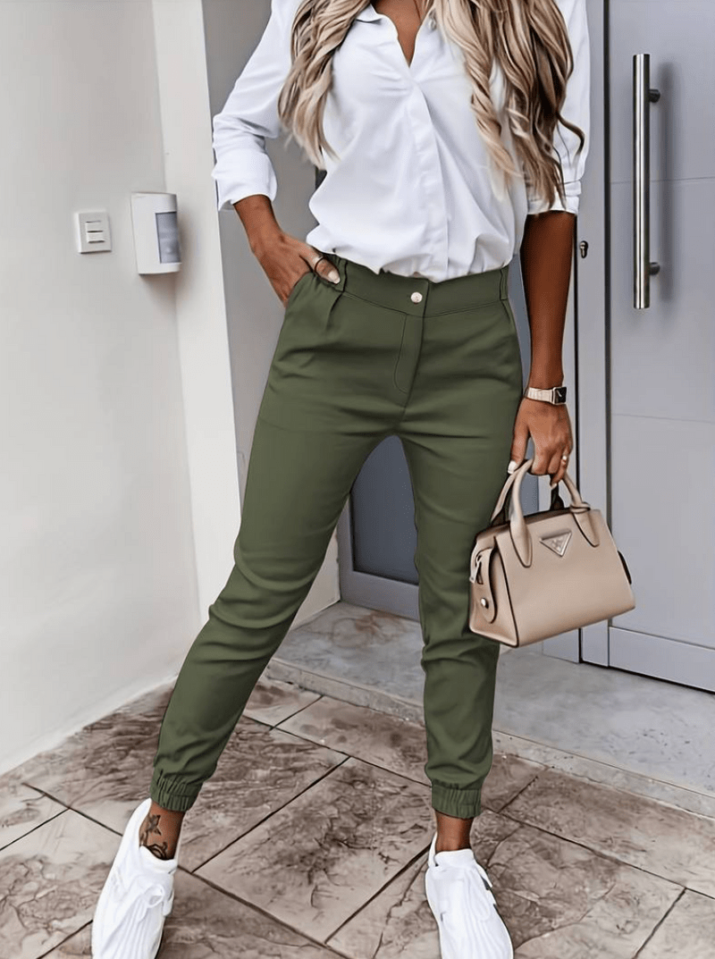 Talia - Chino Trousers - Classic - Modern Style - Perfect for Casual Days