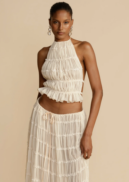 Women's Relaxed Bohemian Two-Piece Set with Flattering Fit