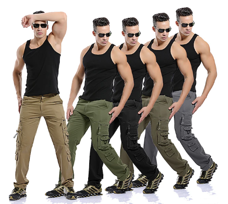 Men's Versatile Multi-Pocket Cargo Pants | Perfect for Casual Days