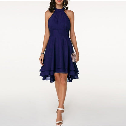 Variant image for Women's Chic Ruffled Summer Dress with Elegant Details-7