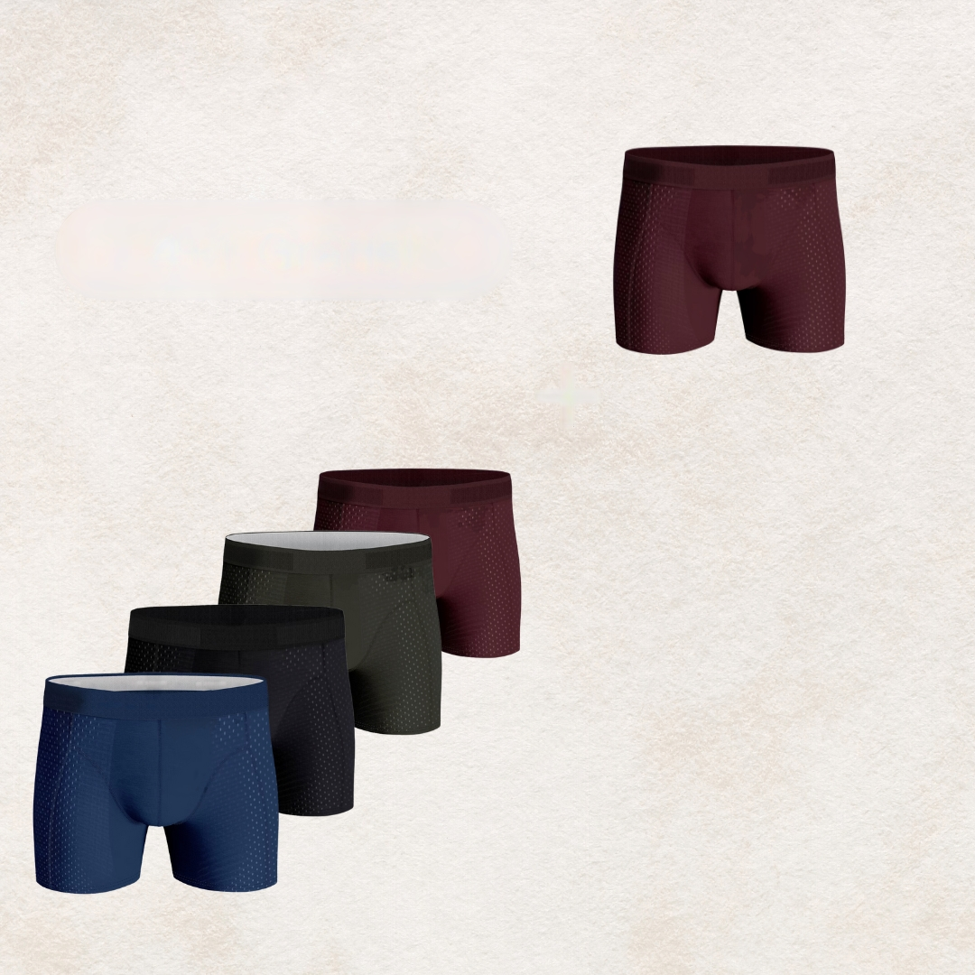 Finn - 4 Pack Bamboo Boxers - Casual - Refined Edge - Everyday Wear