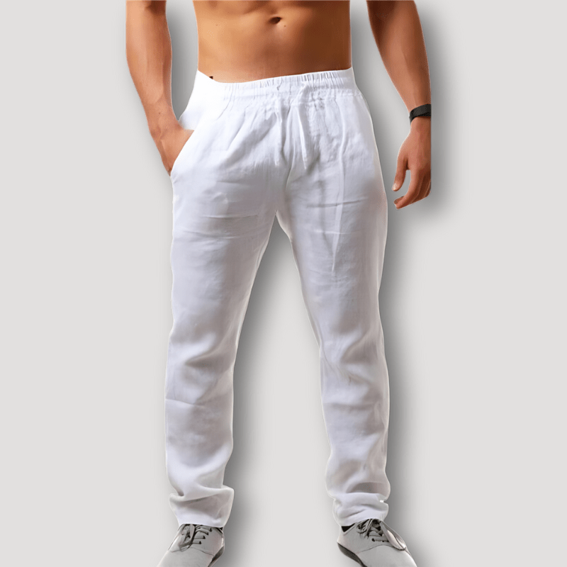 Carson - Summer Straight Trousers - Casual - Timeless Style - Ideal for Summer