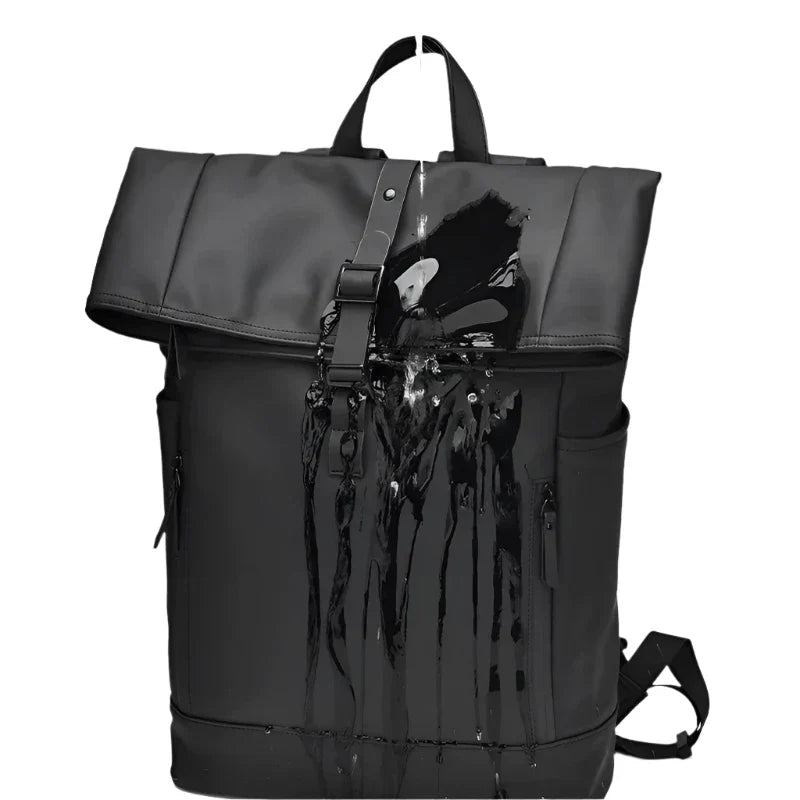 Unisex Rolltop Travel Backpack with Laptop Compartment 3