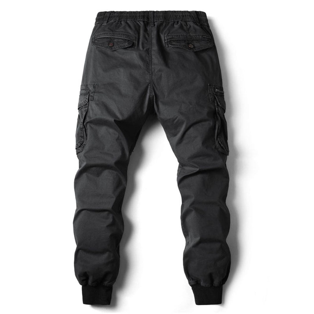 Men's Tactical Elastic Waist Cargo Trousers | Perfect for Casual Days