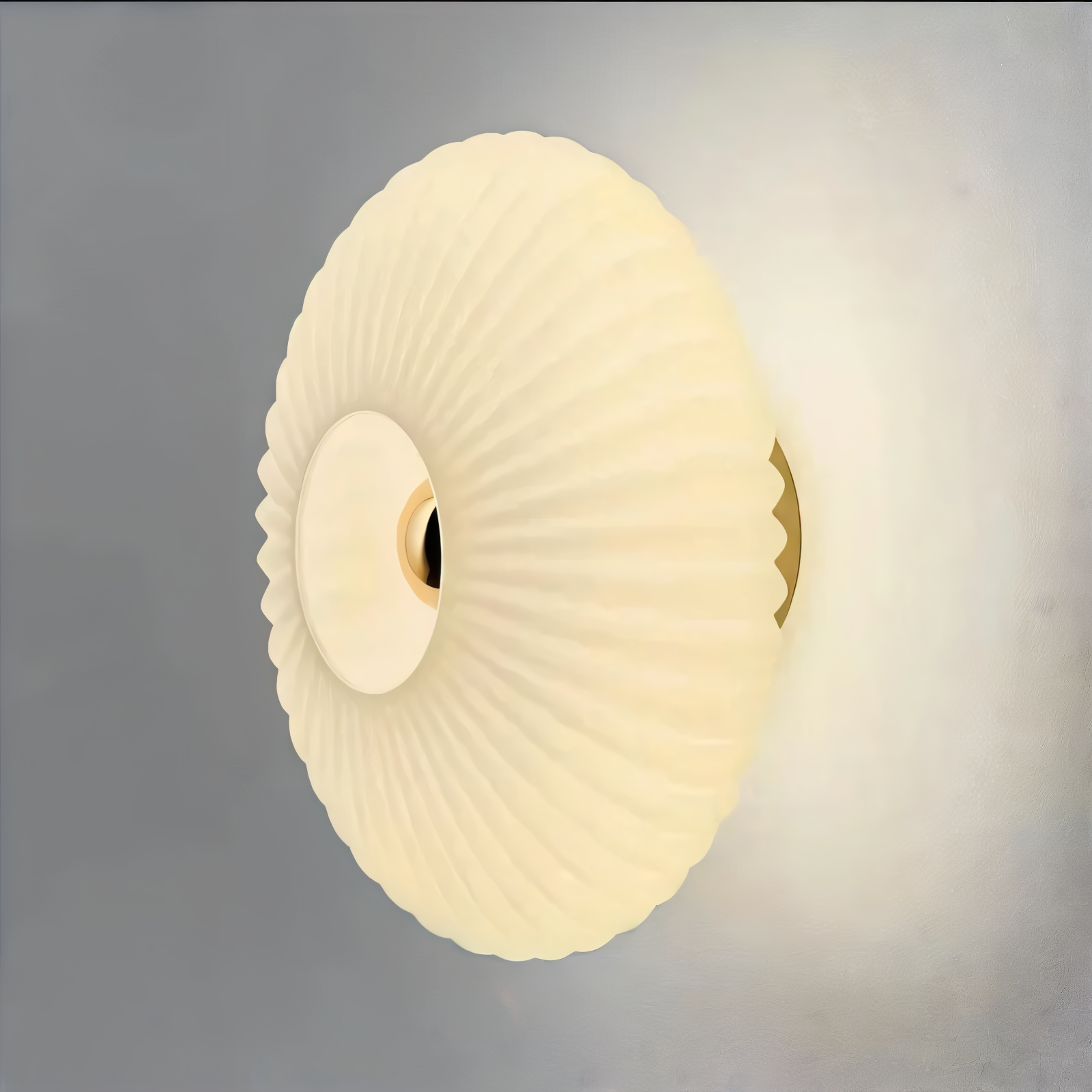 Wall-Mounted LED Wall Light with Unique Wave Design 2