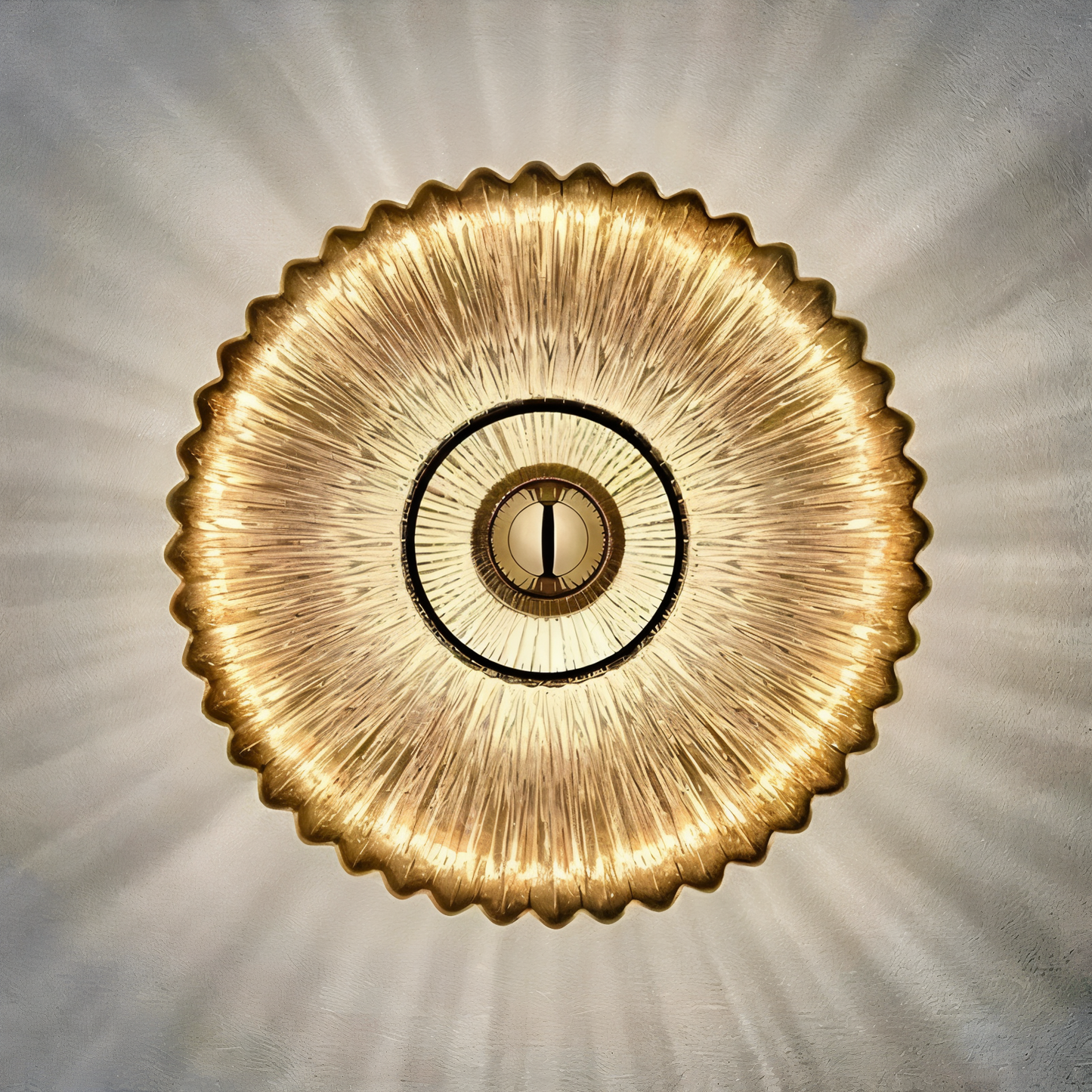 Wall-Mounted LED Wall Light with Unique Wave Design 6