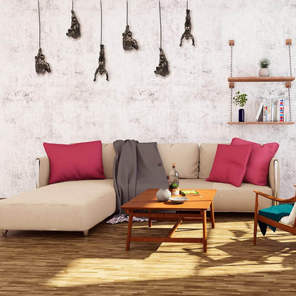 Wall Sculpture Art – Climbing Figures Decorative Accent 7