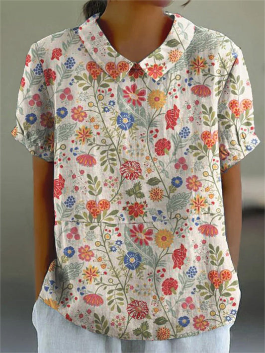 Women's Floral Print Shirt