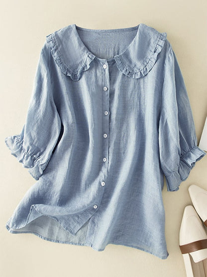 Women's Peter Pan Collar Blouse