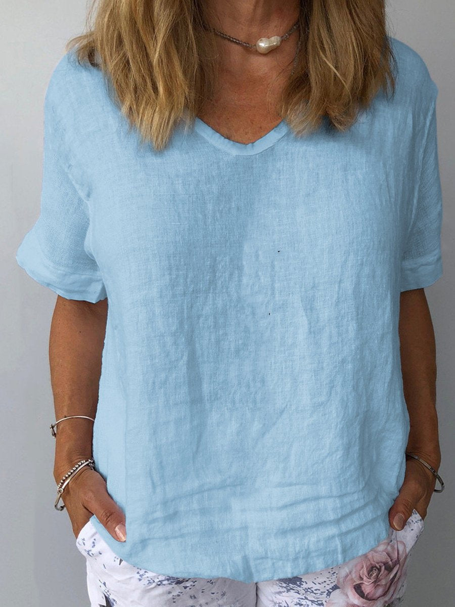 Women's V-neck Top