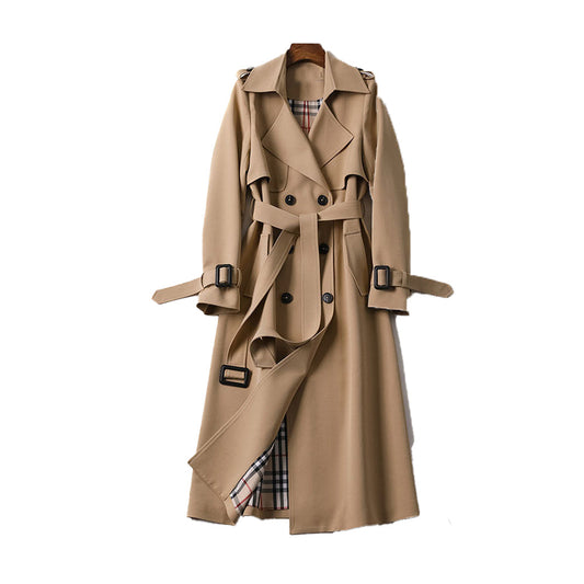Women's Double Button Trench Coat