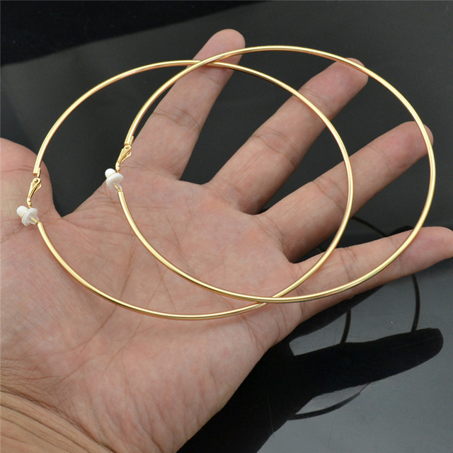 Women’s Clip-On Earrings with Round Design 10