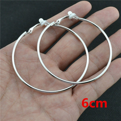 Women’s Clip-On Earrings with Round Design 5