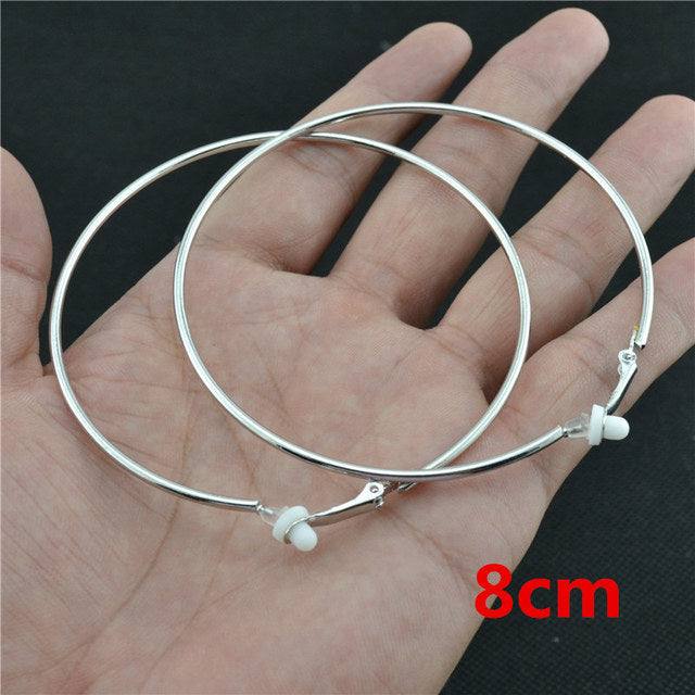 Women’s Clip-On Earrings with Round Design 7