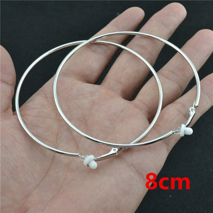 Women’s Clip-On Earrings with Round Design 7